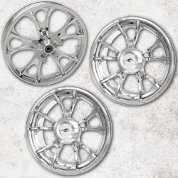 PartzBiz HD CM-LARGO-CHR-TRK - Coastal Moto Chrome Largo Precision Cast 3D 21" Wheel & Tire Package for Harley Trike | 3D-LGO213CHABST PartzBiz HD CM-LARGO-CHR-TRK - Coastal Moto Chrome Largo Precision Cast 3D 21" Wheel & Tire Package for Harley Trike | 3D-LGO213CHABST