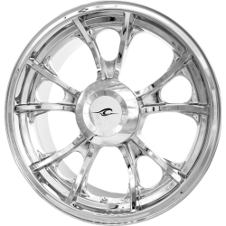 PartzBiz HD DS02022210 - Coastal Moto Chrome Largo Precision Cast 3D Rear 18" Wheel for Harley Trike | 3D-LAR187CH-TRK PartzBiz HD DS02022210 - Coastal Moto Chrome Largo Precision Cast 3D Rear 18" Wheel for Harley Trike | 3D-LAR187CH-TRK