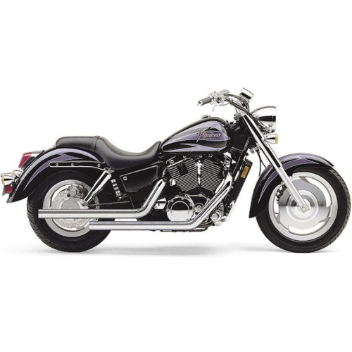 PartzBiz HD: 4420796-Cobra 1623T Chrome Dragsters Exhaust 2-2 Pipes 00-07 Honda Shadow Sabre 1100 080401 1810-2304 18102304