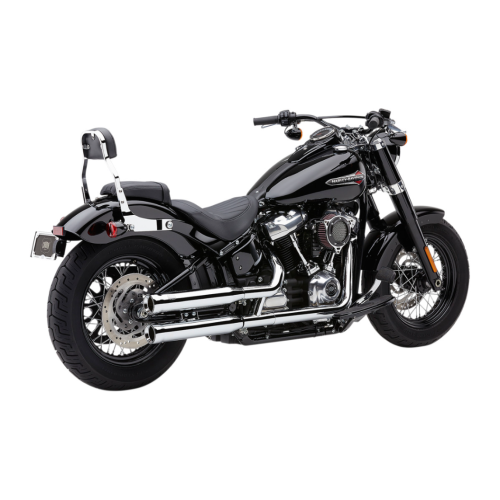PartzBiz HD: 4420800-Cobra 3" NH Neighbor Hater Slip-On Chrome Mufflers Exhaust 18-23 Harley Softail PartzBiz HD: 4420800-Cobra 3" NH Neighbor Hater Slip-On Chrome Mufflers Exhaust 18-23 Harley Softail