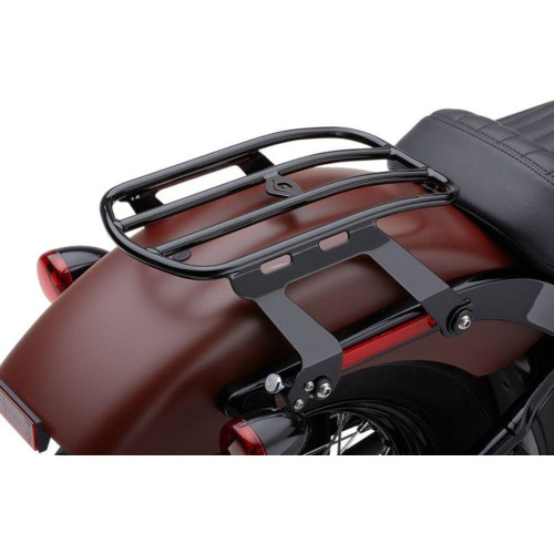 PartzBiz HD: 4420767-Cobra 602-2510B สีดำที่ถอดออกได้ Solo กระเป๋าเดินทาง Harley M8 Softail 18-Up