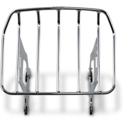 PartzBiz HD CBU-602-2600 - Cobra 602-2600 Chrome Big Ass Racks ที่ถอดออกได้กระเป๋าเดินทาง Carrier Harley FLH 09-20 electra แผนที่ street glide king 631455 602-2600 1510-0501 15100501