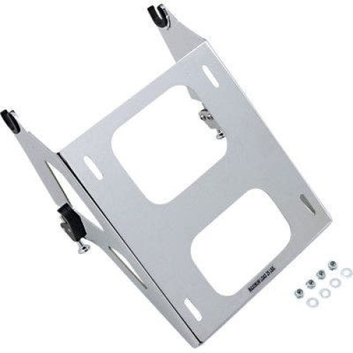 PartzBiz HD: 4420751-Cobra 602-2800 Chrome Big Ass Racks แบนที่ถอดออกได้กระเป๋าเดินทาง Harley FLH 09-20 1510-0667 631473 15100667 Electra Road Street Glide King