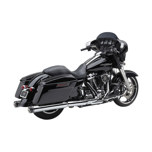 PartzBiz HD: 4420691-Cobra 6277 Chrome Gen2 Neighbor Haters 4" Round Slip On Mufflers Harley 17-22 | 6277 PartzBiz HD: 4420691-Cobra 6277 Chrome Gen2 Neighbor Haters 4" Round Slip On Mufflers Harley 17-22 | 6277