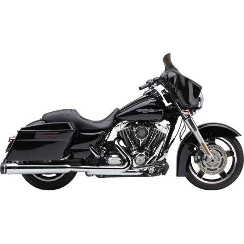 PartzBiz HD: 4420693-Cobra 6290 Chrome Gen2 Neighbor Haters 4.5" Round Slip On Mufflers Harley 95-16 | 6290 PartzBiz HD: 4420693-Cobra 6290 Chrome Gen2 Neighbor Haters 4.5" Round Slip On Mufflers Harley 95-16 | 6290