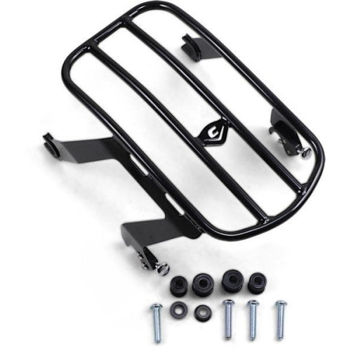 PartzBiz HD: 4420679-Cobra Black Detachable Solo Luggage Rack Harley Softail M8 Deluxe 18-Up PartzBiz HD: 4420679-Cobra Black Detachable Solo Luggage Rack Harley Softail M8 Deluxe 18-Up