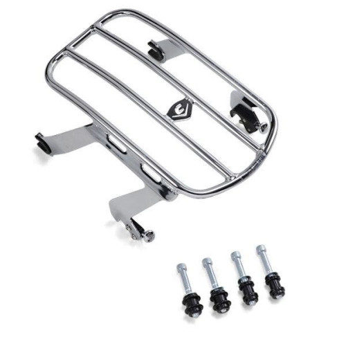 PartzBiz HD: 4420680-Cobra Black Detachable Solo Luggage Rack Harley Softail M8 Heritage 18-Up PartzBiz HD: 4420680-Cobra Black Detachable Solo Luggage Rack Harley Softail M8 Heritage 18-Up