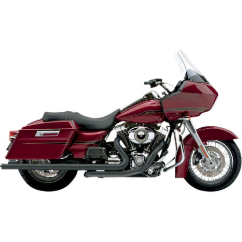 PartzBiz HD: 4420648-Cobra Black Speedster Duals Full System Exhaust w/ PowerPort Harley FLH/T 10-16 | 6973B PartzBiz HD: 4420648-Cobra Black Speedster Duals Full System Exhaust w/ PowerPort Harley FLH/T 10-16 | 6973B