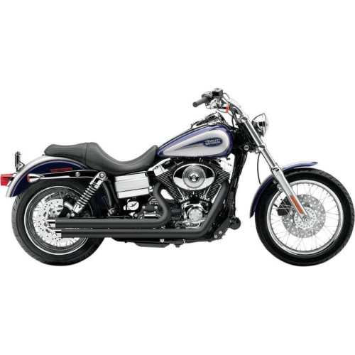 PartzBiz HD: 4420649-Cobra Black Speedster Slashdown Exhaust for Harley Dyna FXD 12-16 (excl FLD) | 6858B PartzBiz HD: 4420649-Cobra Black Speedster Slashdown Exhaust for Harley Dyna FXD 12-16 (excl FLD) | 6858B