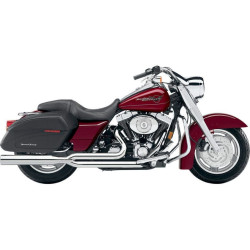 PartzBiz HD CBU-6430 - Cobra Chrome PowerPro HP 2-into-1 Exhaust for Harley Touring 95-06 | 6430
