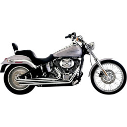PartzBiz HD CBU-6851 - ท่อ Cobra Chrome Speedster Slashdown สำหรับ Harley Softail 07-11 FXST/FLST | 6851 PartzBiz HD CBU-6851 - ท่อ Cobra Chrome Speedster Slashdown สำหรับ Harley Softail 07-11 FXST/FLST | 6851