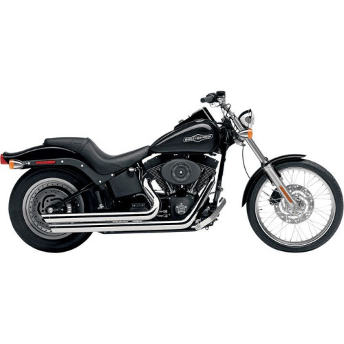 PartzBiz HD: 4420615-ท่อไอเสีย Cobra Chrome Speedster Slashdown สำหรับ Harley Softail 86-06 FXST/FLST | 6850 PartzBiz HD: 4420615-ท่อไอเสีย Cobra Chrome Speedster Slashdown สำหรับ Harley Softail 86-06 FXST/FLST | 6850
