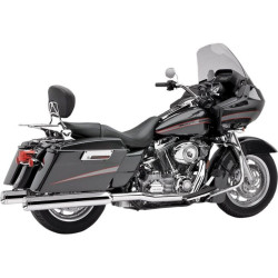 PartzBiz HD CBU-6251 - Cobra USA Chrome True Dual Headers Head Pipes for Harley Touring FLH/T 07-08 | 6251