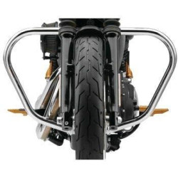 PartzBiz HD CBU-601-2111 - Cobra Chrome แฮนด์ V-Bend ฟรีเวย์ การ์ดเครื่องยนต์ Harley Sportster XL14-Up PartzBiz HD CBU-601-2111 - Cobra Chrome แฮนด์ V-Bend ฟรีเวย์ การ์ดเครื่องยนต์ Harley Sportster XL14-Up