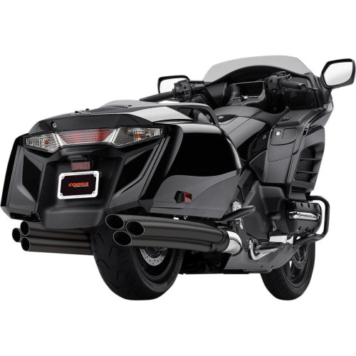 PartzBiz HD: 4420623-Cobra Exhaust 1217 Black 6 เป็น 6 Slip On Mufflers Honda Goldwing F6B