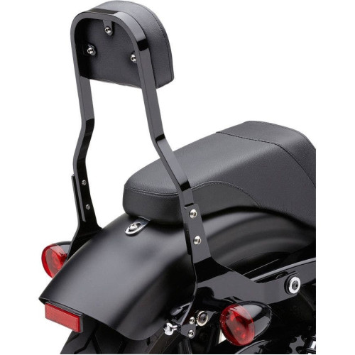 PartzBiz HD: 4420574-Cobra USA 602-2046B Square Black 14" Detachable Backrest Kit 2018 Harley Softail 1501-0597 15010597