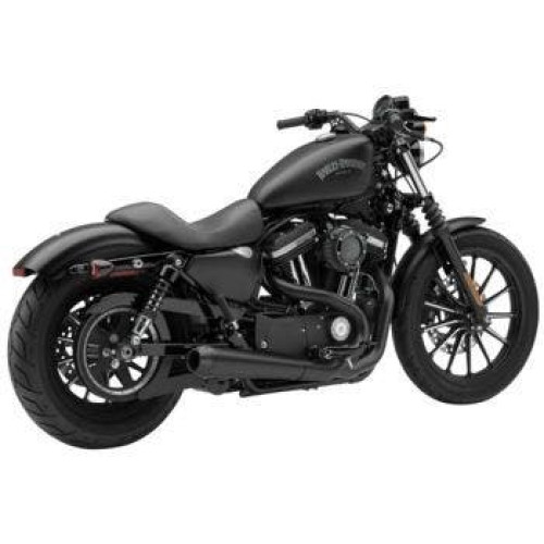 PartzBiz HD: 4420545-Cobra USA 6473B Black 4" El Diablo 2-Into-1 Exhaust 14-Up Harley Sportster XL 1800-2163 1800-2163 631271
