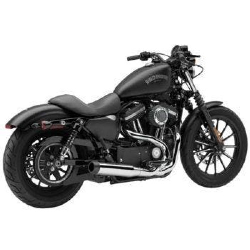 PartzBiz HD: 4420549-Cobra USA 6472 Chrome 4 ” El Diablo 2-Into-1 Exhaust 07-13 Harley Sportster XL 1800-2160 18002160 631268