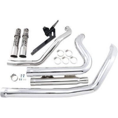 PartzBiz HD: 4420562-Cobra USA 6704 Chrome Speedster 909 Exhaust System Harley Sportster XL 07-13 1800-2091 18002091 best for buy sporty upgrade muffler pipe