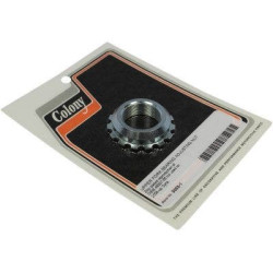 PartzBiz HD DS04100324 - Colony 3053-1 Zinc Upper Fork Bearing Adjustment Nut 06-17 Harley Dyna 48307-06 PartzBiz HD DS04100324 - Colony 3053-1 Zinc Upper Fork Bearing Adjustment Nut 06-17 Harley Dyna 48307-06