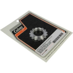 PartzBiz HD DS04100325 - Colony 3186-1 Zinc Upper Fork Bearing Adjustment Nut 06-17 Harley Dyna 48324-00 PartzBiz HD DS04100325 - Colony 3186-1 Zinc Upper Fork Bearing Adjustment Nut 06-17 Harley Dyna 48324-00