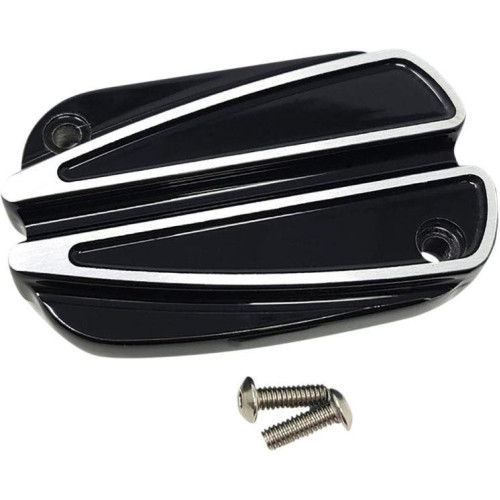 PartzBiz HD: 4420383-Convington Black Ripper Hydraulic Clutch Master Cylinder Lid Harley Touring M8