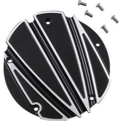 PartzBiz HD DS11070682 - ฝาครอบ Convington Custom Black Derby 5 หลุม Harley Touring 99-15 C1873-B PartzBiz HD DS11070682 - ฝาครอบ Convington Custom Black Derby 5 หลุม Harley Touring 99-15 C1873-B