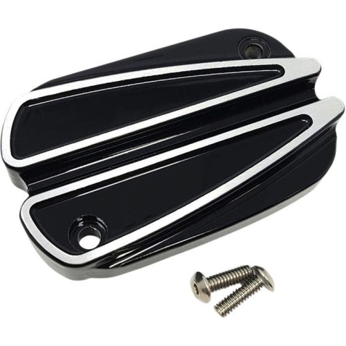 PartzBiz HD: 4420386-Convington Custom Black Ripper Master Cylinder Lid Harley Touring 13-Up PartzBiz HD: 4420386-Convington Custom Black Ripper Master Cylinder Lid Harley Touring 13-Up