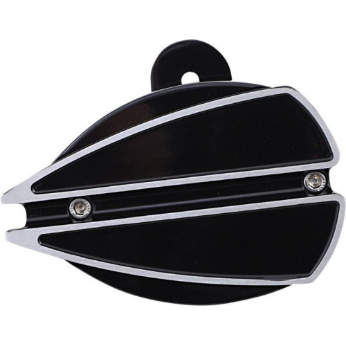 PartzBiz HD: 4420366-Covington Customs Black Ripper Horn Assembly Billet Aluminum Harley Cowbell PartzBiz HD: 4420366-Covington Customs Black Ripper Horn Assembly Billet Aluminum Harley Cowbell