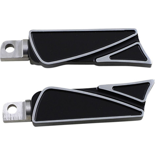 PartzBiz HD: 4420367-พักเท้าหลัง Covington Customs Black Ripper Harley และ Mount ตัวผู้แบบเมตริก