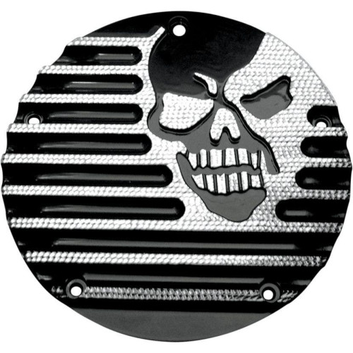 PartzBiz HD: 4420337-Covingtons Black Diamond Edge Machine Head CNC Machined Derby Cover Twin Cam | C1074-D PartzBiz HD: 4420337-Covingtons Black Diamond Edge Machine Head CNC Machined Derby Cover Twin Cam | C1074-D