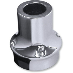 PartzBiz HD DS16020514 - Covingtons Chrome Dimpled Rear Heel Shift Lever Eliminator Harley Touring & FLST | C1239-ซี