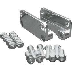 PartzBiz HD DS14100051 - Covingtons Chrome Front Fender Brackets Adapters for 21" Wheel 03-13 Harley CVO | C1310-C PartzBiz HD DS14100051 - Covingtons Chrome Front Fender Brackets Adapters for 21" Wheel 03-13 Harley CVO | C1310-C