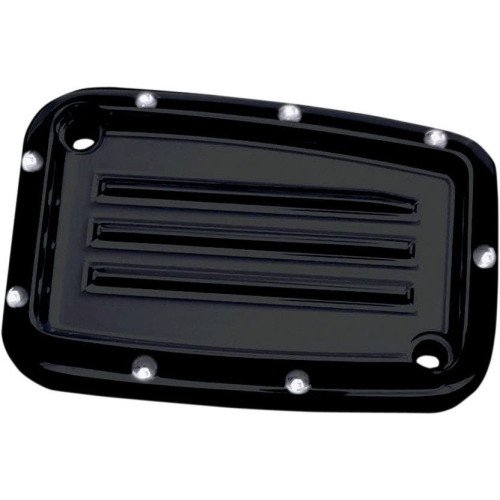 PartzBiz HD: 4420323-Covingtons Customs Black Dimpled Front Brake Master Cylinder Cover Harley 17-18 | C1176-B PartzBiz HD: 4420323-Covingtons Customs Black Dimpled Front Brake Master Cylinder Cover Harley 17-18 | C1176-B