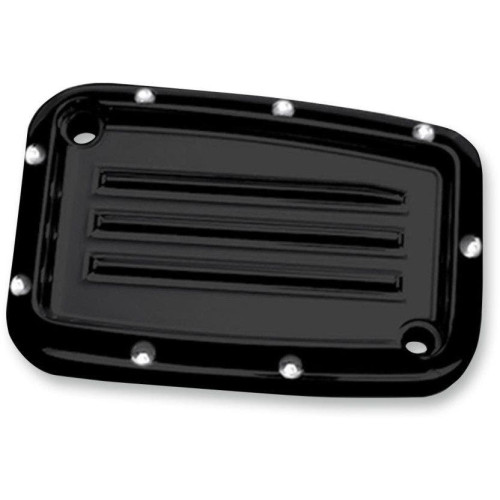 PartzBiz HD: 4420324-Covingtons Customs Black Dimpled Front Clutch Master Cylinder Cover Harley 17-18 | C1178-B PartzBiz HD: 4420324-Covingtons Customs Black Dimpled Front Clutch Master Cylinder Cover Harley 17-18 | C1178-B