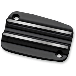 PartzBiz HD DS06101961 - Covingtons Customs Black Finned Front Clutch Master Cylind Cover Harley 17-18 | C1177-B