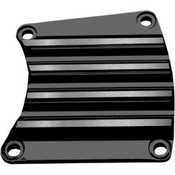 PartzBiz HD DS11070249 - Covingtons Customs Black Finned Primary Inspection Cover Harley FLH/T 85-06 | C1195-B PartzBiz HD DS11070249 - Covingtons Customs Black Finned Primary Inspection Cover Harley FLH/T 85-06 | C1195-B