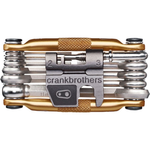 PartzBiz HD: 4420277-Crankbrothers 10755 M17 Multitool Hex Torx Wrenches Drivers Chain Tool Gold PartzBiz HD: 4420277-Crankbrothers 10755 M17 Multitool Hex Torx Wrenches Drivers Chain Tool Gold