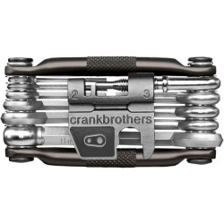 PartzBiz HD DS38120675 - Crankbrothers 15960 M17 Multitool ประแจหกเหลี่ยม Torx เครื่องมือโซ่สีดำ
