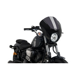 PartzBiz HD TR304793 - Custom Acces Dark Night เซมิแฟริ่ง Dark Smoke Yamaha Bolt XVS950 13-Up CUP0013F