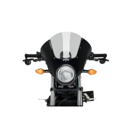 PartzBiz HD TR304790 - Custom Acces Dark Night เซมิแฟริ่ง Smoke Honda Rebel CMX 300 500 17-Up