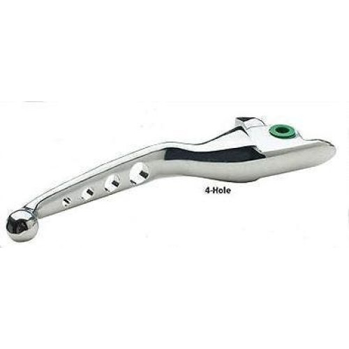 PartzBiz HD: 4420204-Custom Chrome 4 Hole Clutch and Brake Chrome Levers for Harley Davidson 2008-2013 Touring Models - 648016