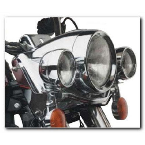 PartzBiz HD: 4420182-Custom Chrome Frenched Chrome Headlamp Trim Ring 83-17 Harley w/ 7" Headlight PartzBiz HD: 4420182-Custom Chrome Frenched Chrome Headlamp Trim Ring 83-17 Harley w/ 7" Headlight