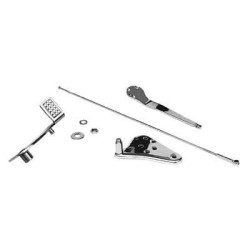 PartzBiz HD 19-507 - Custom Chrome Jockey Shift Conversion Kit for Harley 4 Speed Big Twin