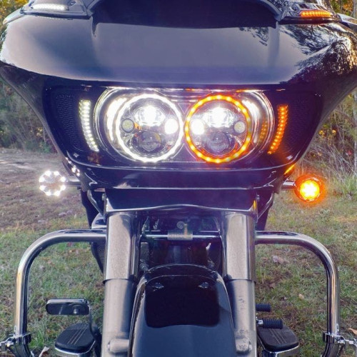 PartzBiz HD: -Custom Dynamics Bullet Ringz JAE Chrome Amber LED สีขาวควันไฟเลี้ยวหน้า | BTRC-AW-JAE-S PartzBiz HD: -Custom Dynamics Bullet Ringz JAE Chrome Amber LED สีขาวควันไฟเลี้ยวหน้า | BTRC-AW-JAE-S