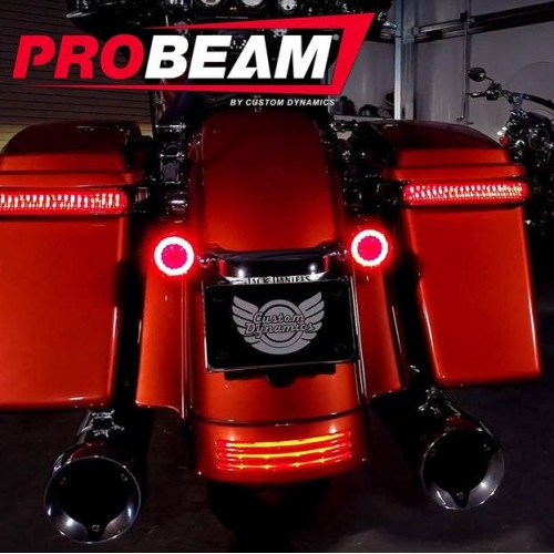 PartzBiz HD: -Custom Dynamics ProBeam Bullet Black Bezel Smoke Lens Rear Turn Signal 1157 Insert PB-BB-RR-1157-BS PartzBiz HD: -Custom Dynamics ProBeam Bullet Black Bezel Smoke Lens Rear Turn Signal 1157 Insert PB-BB-RR-1157-BS