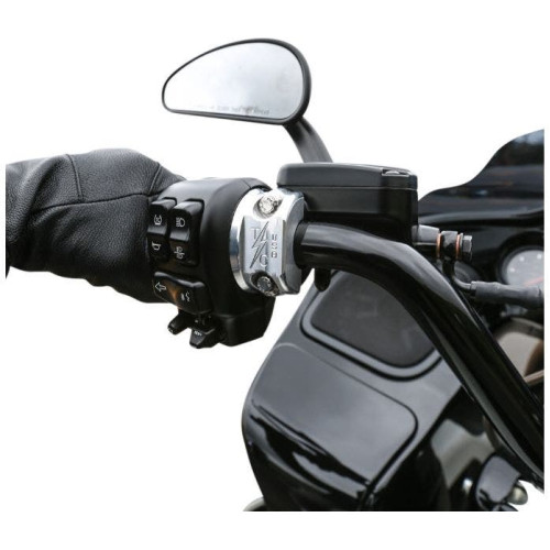 PartzBiz HD: 4419400-Custom Dynamics Raw Machined Brake Clutch Perch แคลมป์ Harley ARP PartzBiz HD: 4419400-Custom Dynamics Raw Machined Brake Clutch Perch แคลมป์ Harley ARP