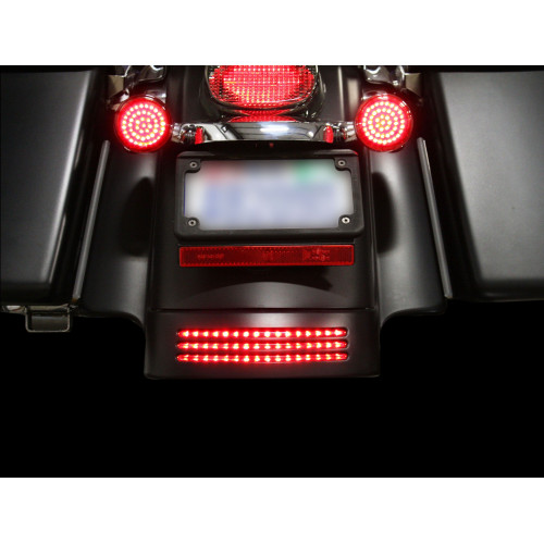 PartzBiz HD: -เลนส์ควัน Dynamics แบบกำหนดเอง 48 LED Tri-Bar บังโคลนแสงเคล็ดลับ Harley FLHX FLTRX 06-09 - TRI-1-SMOKE PartzBiz HD: -เลนส์ควัน Dynamics แบบกำหนดเอง 48 LED Tri-Bar บังโคลนแสงเคล็ดลับ Harley FLHX FLTRX 06-09 - TRI-1-SMOKE