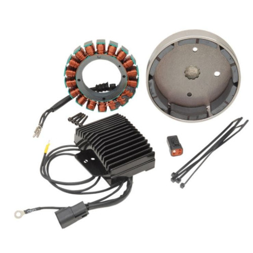 PartzBiz HD: 4419259-Cycle Electric 3 Phase 38 Amp Stator Regulator Charging System 01-06 Softail | CE-63T PartzBiz HD: 4419259-Cycle Electric 3 Phase 38 Amp Stator Regulator Charging System 01-06 Softail | CE-63T