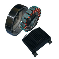 PartzBiz HD DS21120858 - ชุดชาร์จ Cycle Electric 3-Phase 50A สำหรับ Harley-Davidson Dyna Glide 2012-2013 | CE-87T PartzBiz HD DS21120858 - ชุดชาร์จ Cycle Electric 3-Phase 50A สำหรับ Harley-Davidson Dyna Glide 2012-2013 | CE-87T